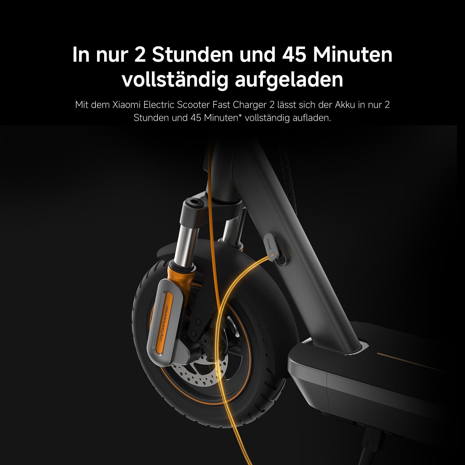 Xiaomi E-Scooter, 6 Max, mit Deutscher Straßenzulassung (Max 20km/h, bis 75km Reichweite, 12" Tubeless-Reifen, Doppelfederung, Doppelbremse, Apple Find My, App, Faltbarer Scooter)