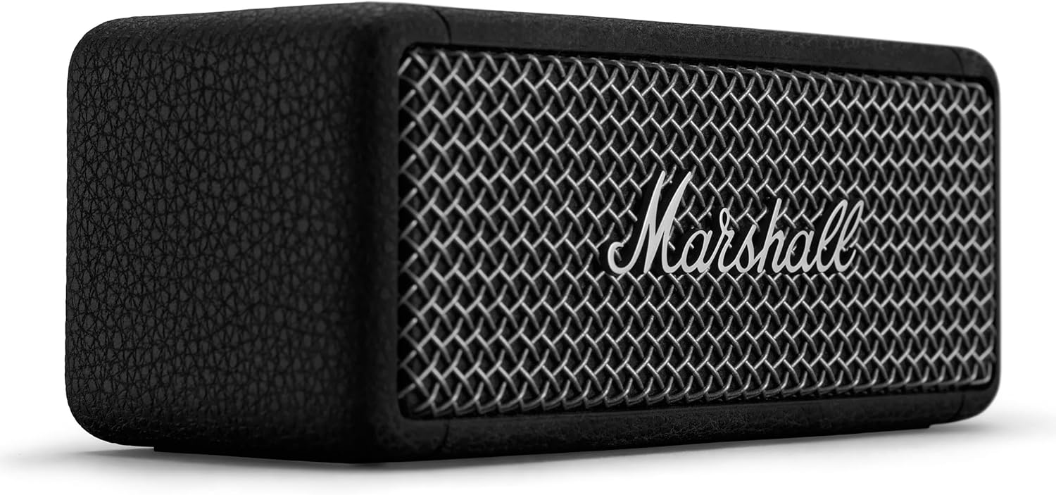 Enceinte portable Bluetooth Marshall Emberton II + casque Bluetooth Marshall offert